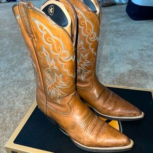 Heritage western J-toe boots